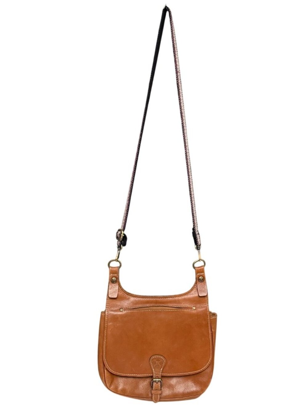 Patricia Nash London Saddle Bag Brown Cross body